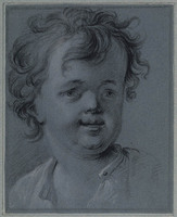 W 016b
<br/>
Een lachend kind
<br/>
<em>Nijmegen, Gerard van (1735-1808)</em>
